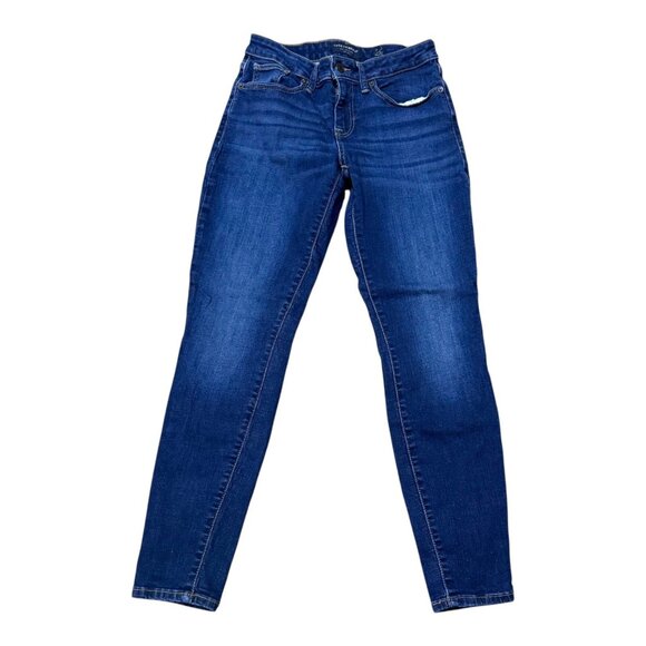 Lucky Brand Low Rise Skinny Lolita Denim Jeans 8/29 Regular Classic Blue Stretch - Picture 1 of 8